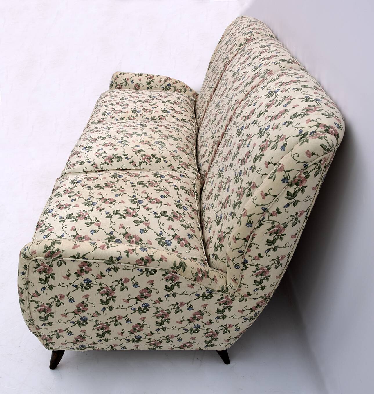 Gio Ponti N. 512 Mid-Century Modern Italian Sofa for ISA, 1950s