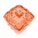Art Deco bonbonniere, crystal, Moser, Czechoslovakia, 1930s