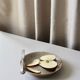 7 speckled stoneware plates
