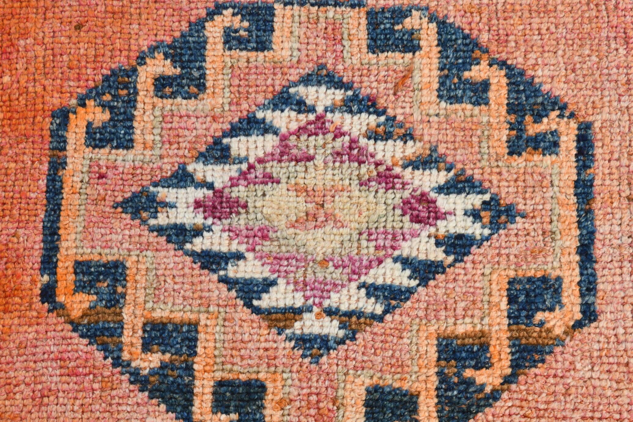 3x10 Turkish Vintage Runner Rug, 90x300Cm