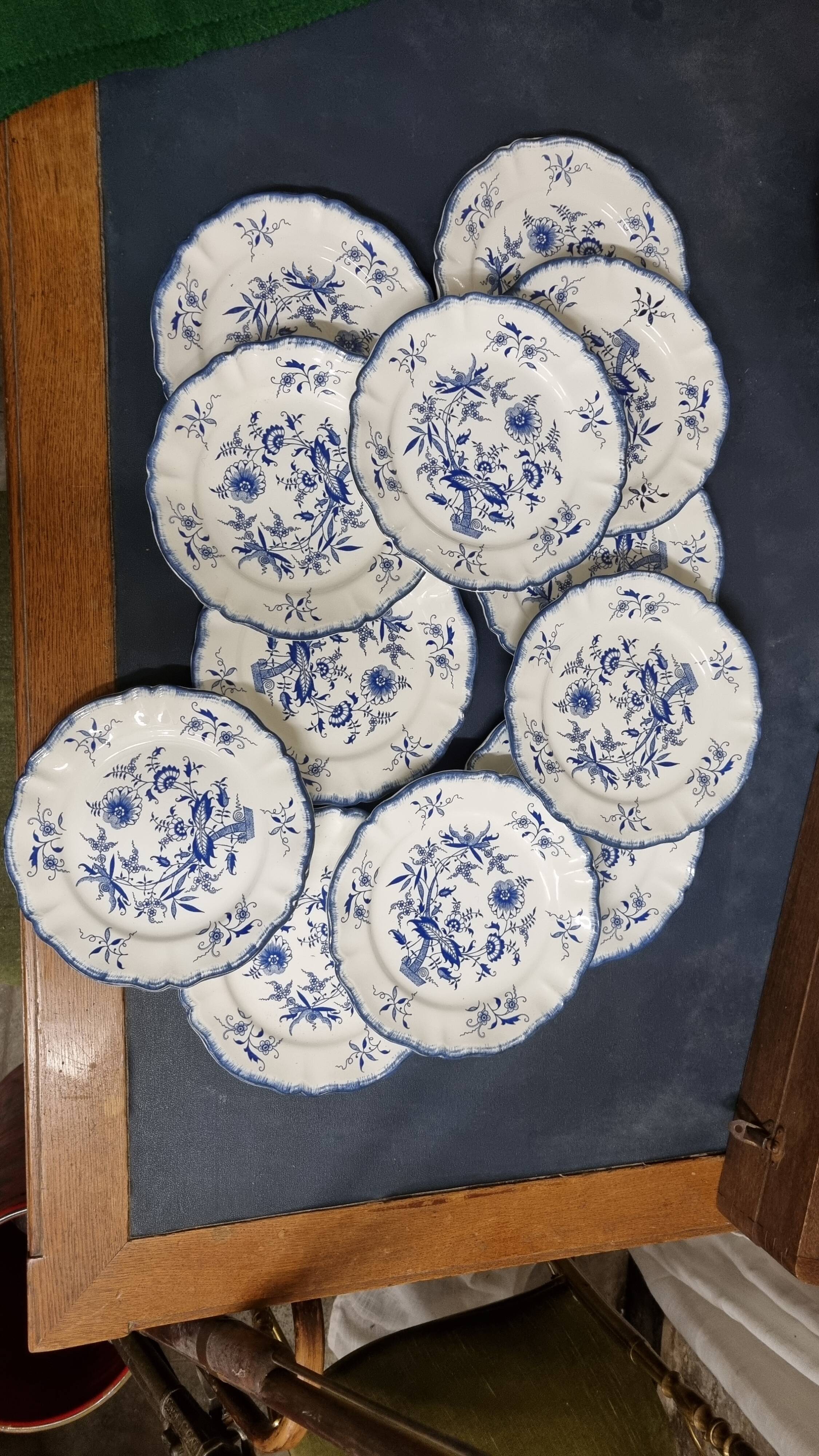 Sarreguemines Lancaster dessert plate