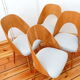 Chaises tchécoslovaques par A. Suman pour Tatra Nabytok, années 1960, Set de 4