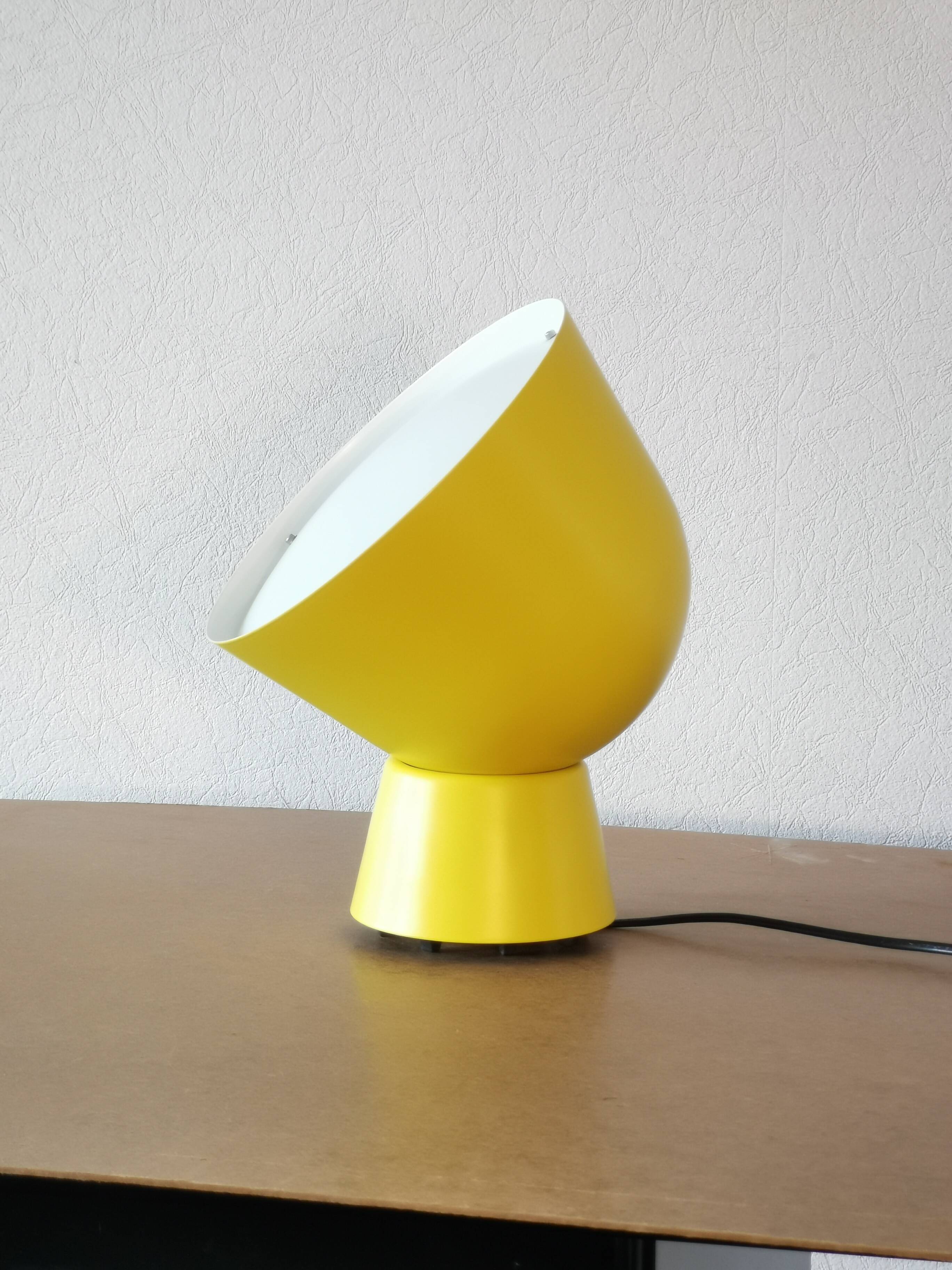 Ola Wihlborg yellow Scandinavian lamp or wall light for Ikea, 2017.