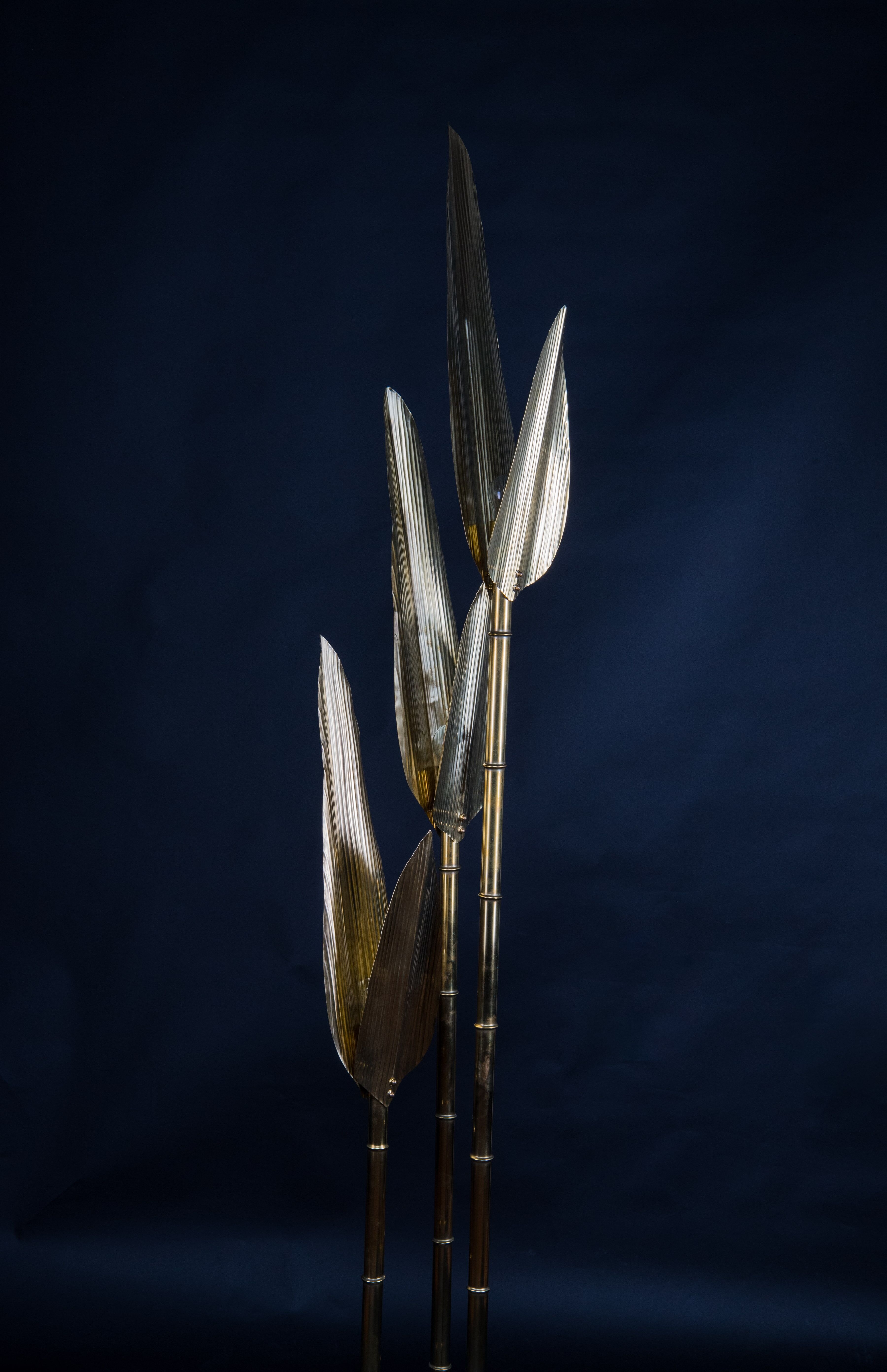 Paire de lampadaires XXe siècle