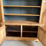 Cherry wood bookcase
