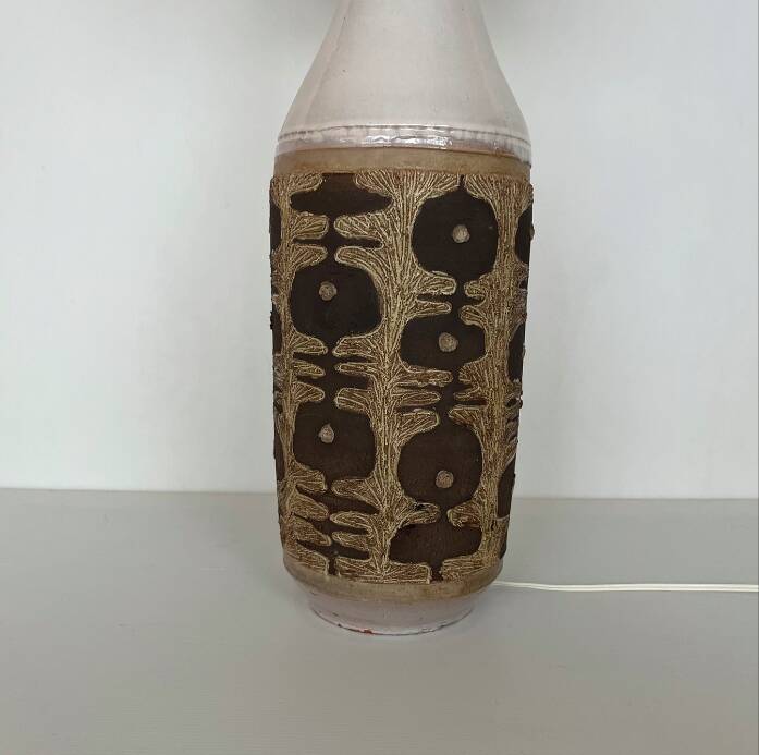 Antique ceramic lamp