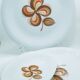Service de table grande fleur