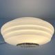 Large glass table lamp  1970’s