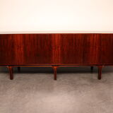 Sideboard in rio-rosewood by Gianfranco Frattini for Bernini - Italy - 1960's