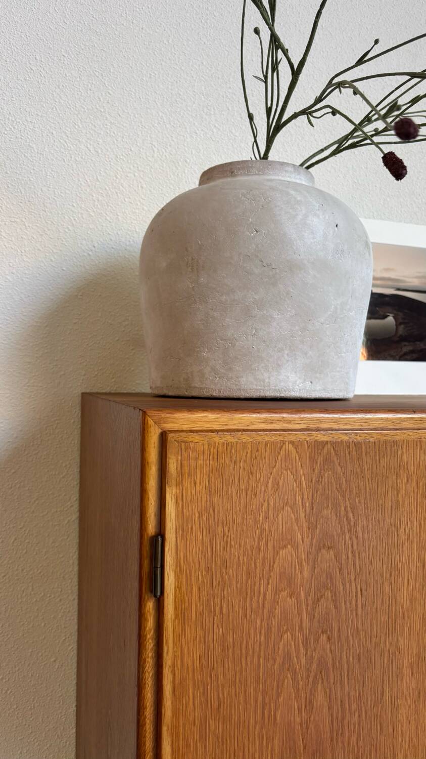 Vintage Danish cabinet oak