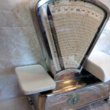 Old butcher scale testut / millot stainless steel