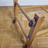 Night valet, blond wood, 50s