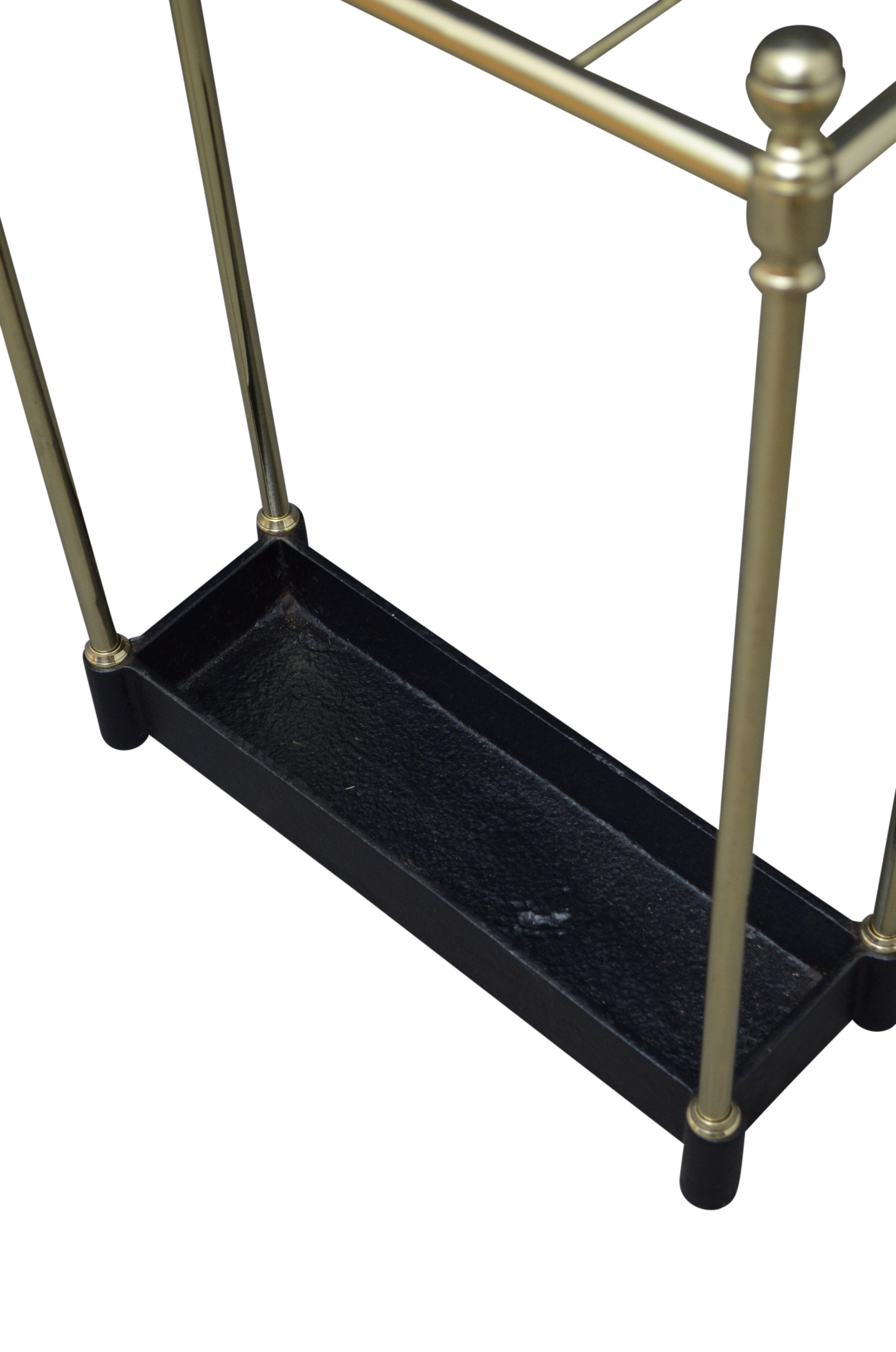 Late victorian brass umbrella stand