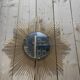 Miroir soleil en laiton vintage 1970