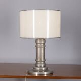 Vintage 1970s table lamp in metal and plexiglass by Vit Kellj