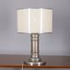 Vintage 1970s table lamp in metal and plexiglass by Vit Kellj
