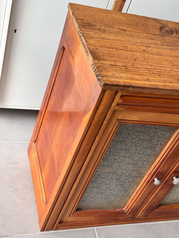 Enfilade meuble TV, vitrine, meuble d’entrée, buffet en bois vintage