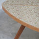 Tripod bedside side table