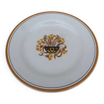 Creil-Montereau ceramic fruit bowl