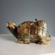 Modern sculpture of a turtle in hard stone, Italy, 20th century