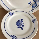 Lot 10 plates and flat