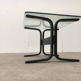 Mid-century Norwegian Siesta glass side table by Ingmar Relling for Westnofa.