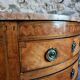French antique demi-lune commode – Louis XVI with marble top
