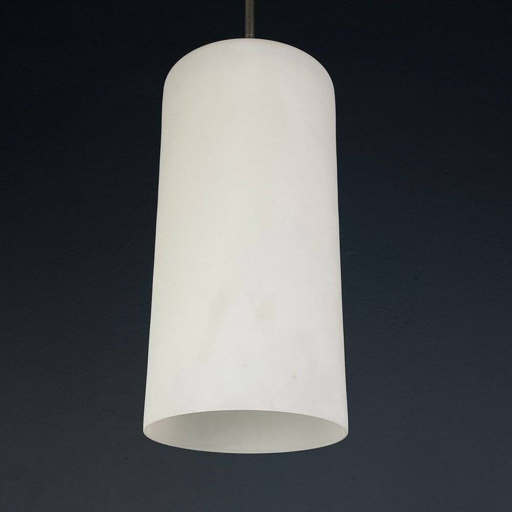 Mid-century opaline glass pendant, Italy, 1960s