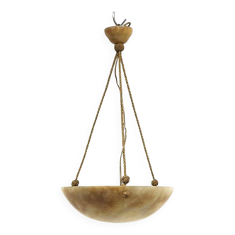 Suspension scandinave en albâtre, Suède, 1920