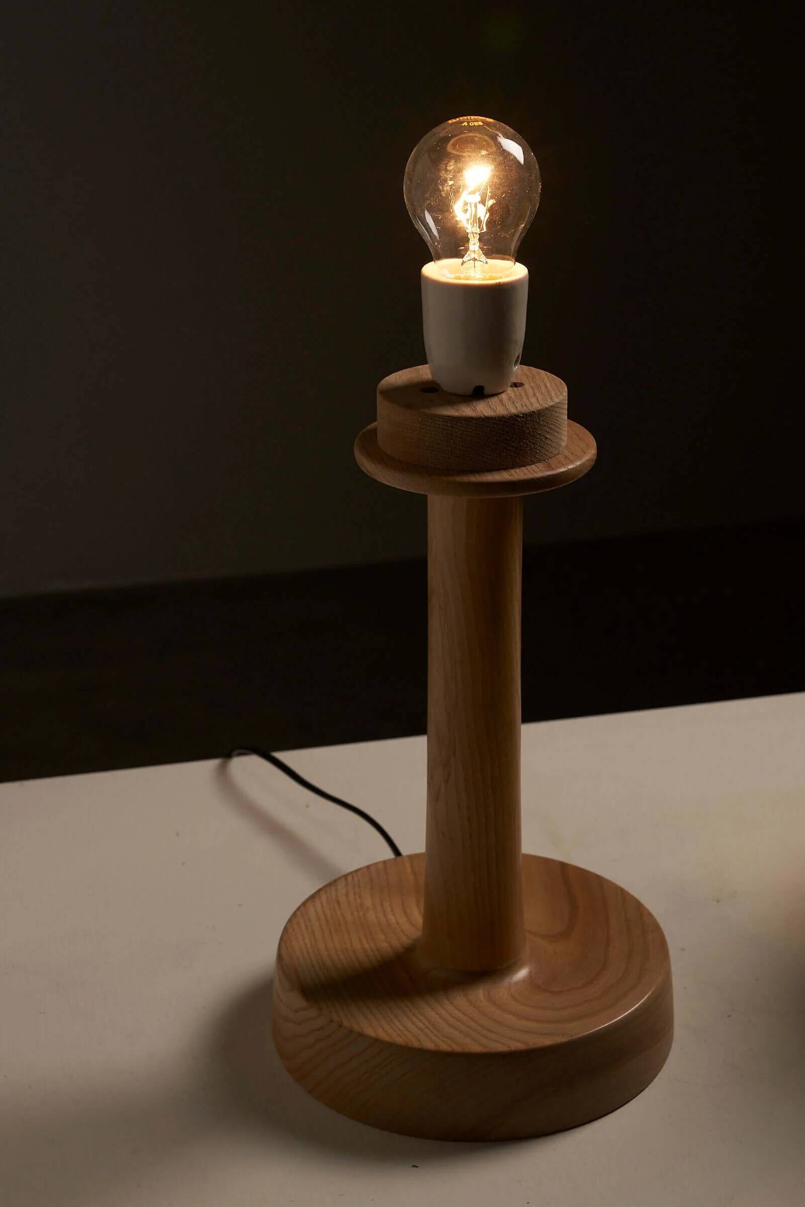 "1108" Ash Table Lamp by Luxus Sweden