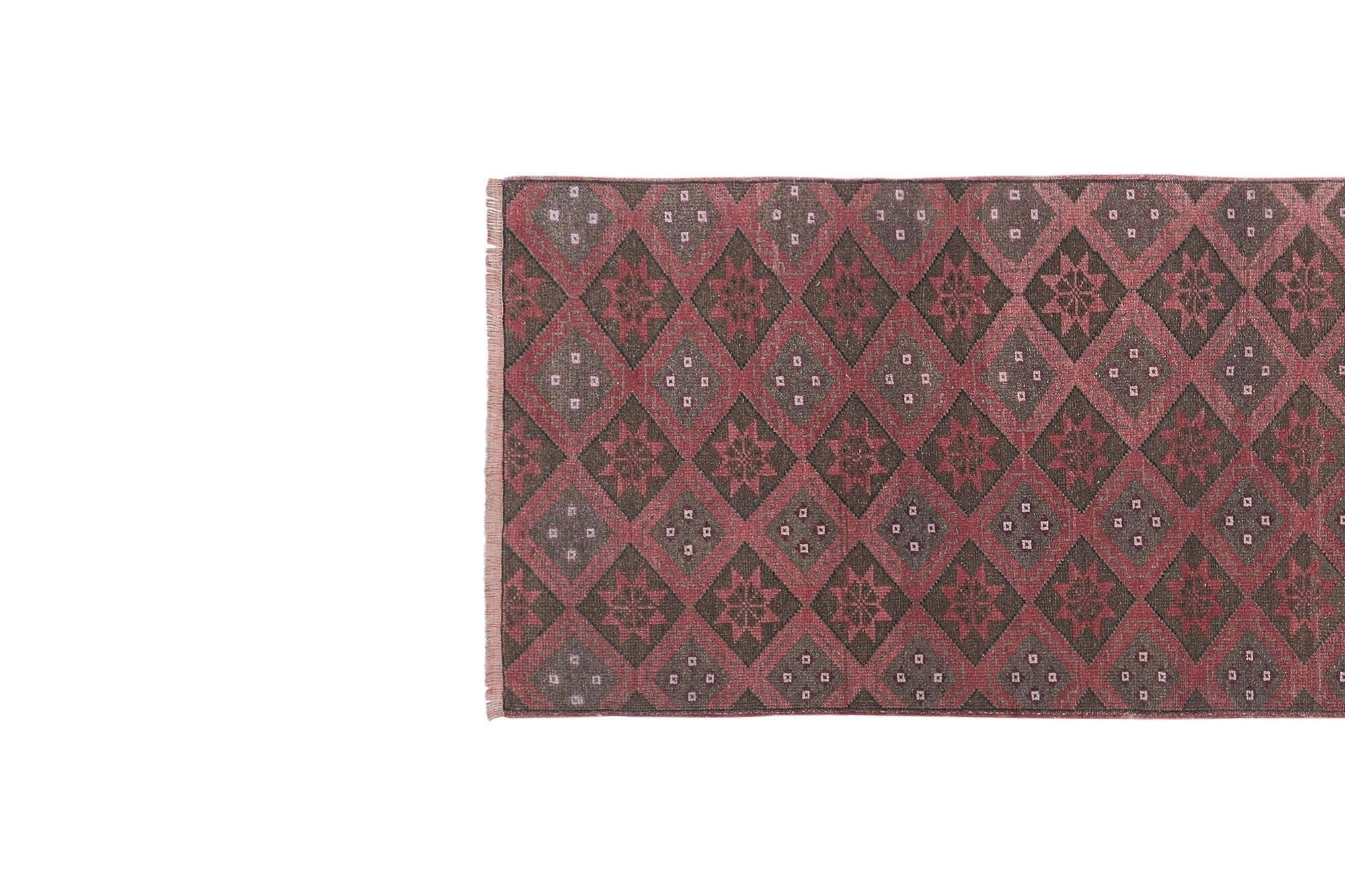 Vintage Turkish hallway rug 78x200 cm