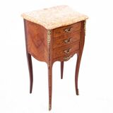 Pair of bedside tables, France, early 20th century.