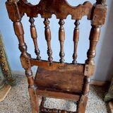 Rare pair of carved chairs, Italian manufacture from the 17th century