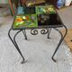 Vintage wrought iron table Vallauris