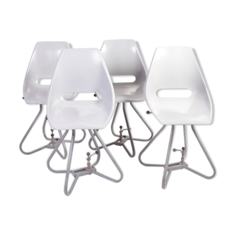 Chaises par Miroslav Navratil pour vertex, 1960