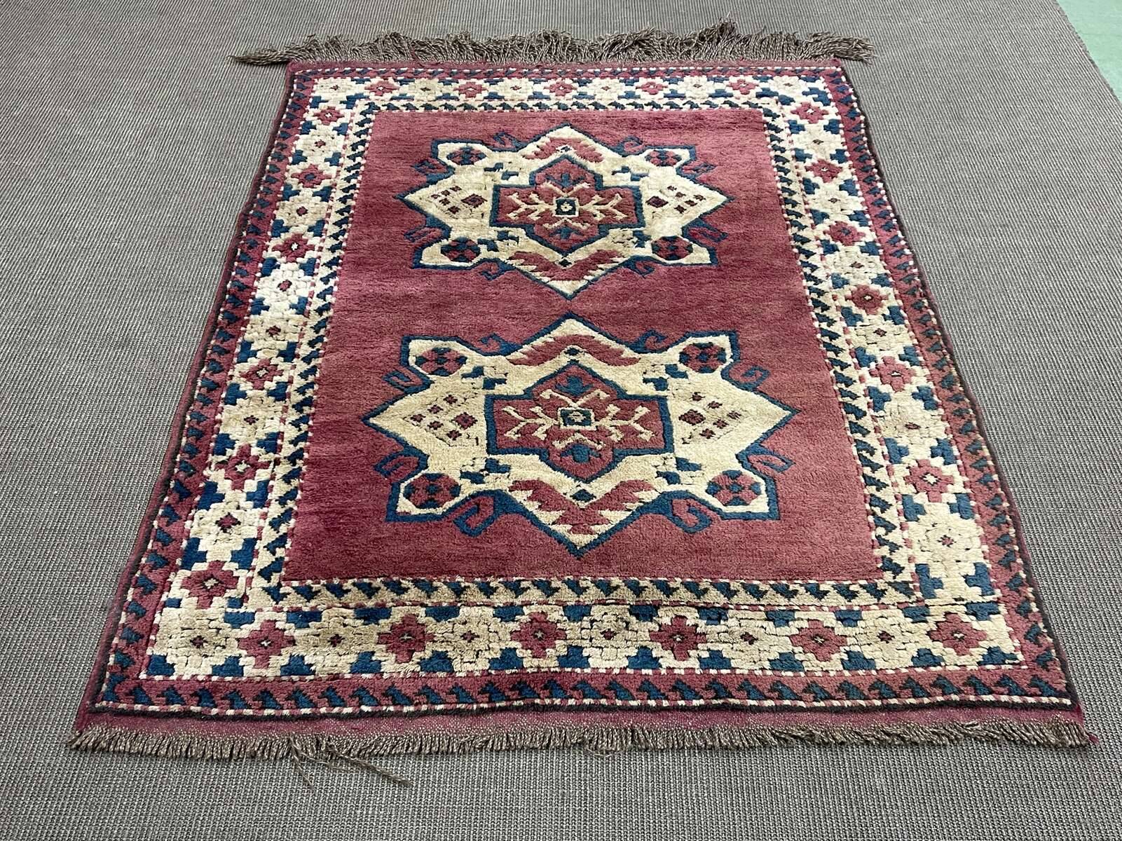 Iranian handmade wool rug