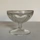 Lot de cinq coupes verres Byrrh doré