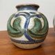 Cactus series round vases in ceramic from the mid-century modern Danish studio Søholm, 1960s, set of 2.