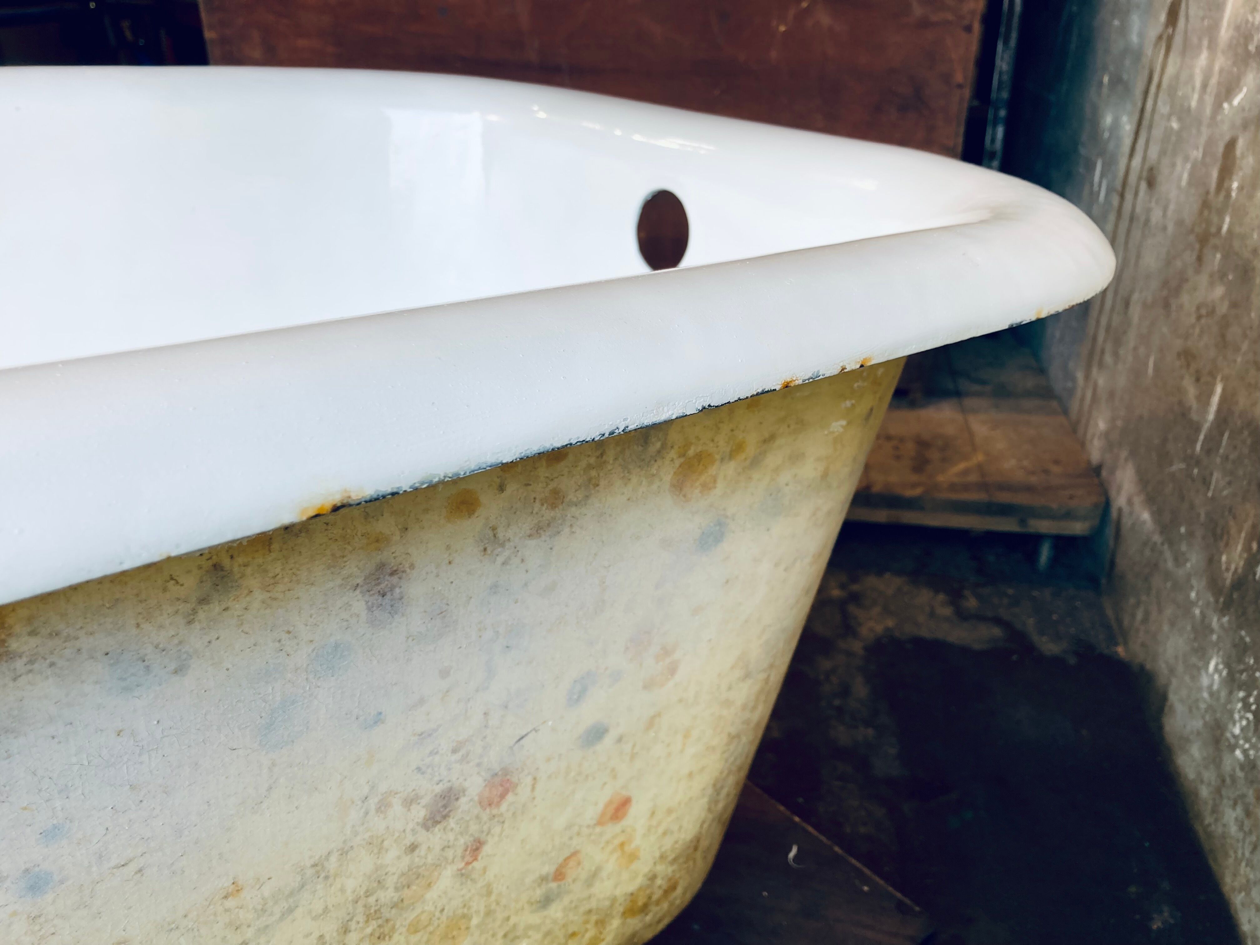 Baignoire en fonte