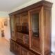 Meuble buffet Bibliotheque Bois massif merisier