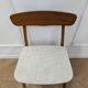 1 teak chair