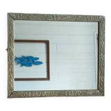 Mirror Carved gilded stucco wood frame patinated dpmc 0923237