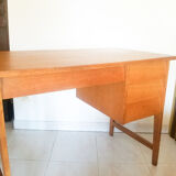 Vintage 1950 oak desk and oak grazing