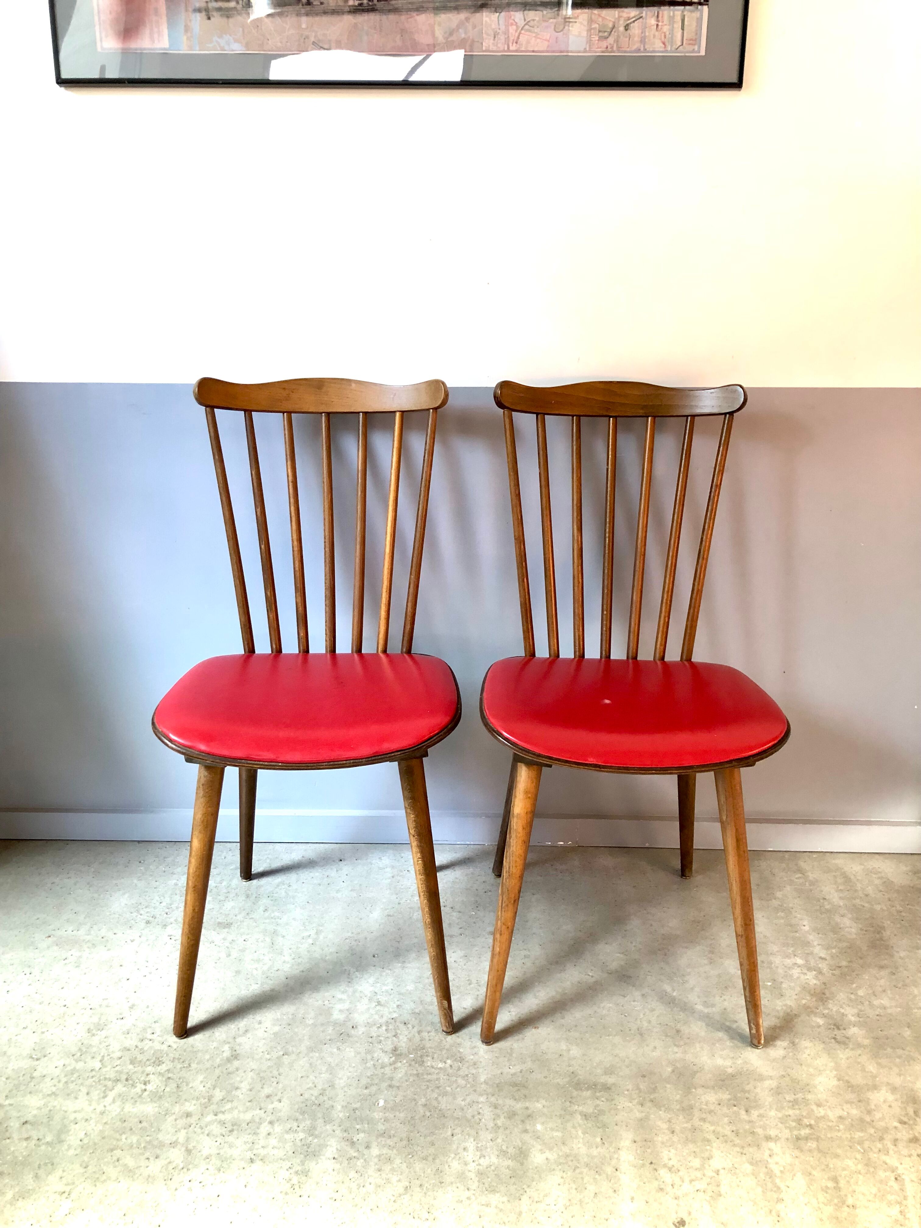 Chaises Baumann