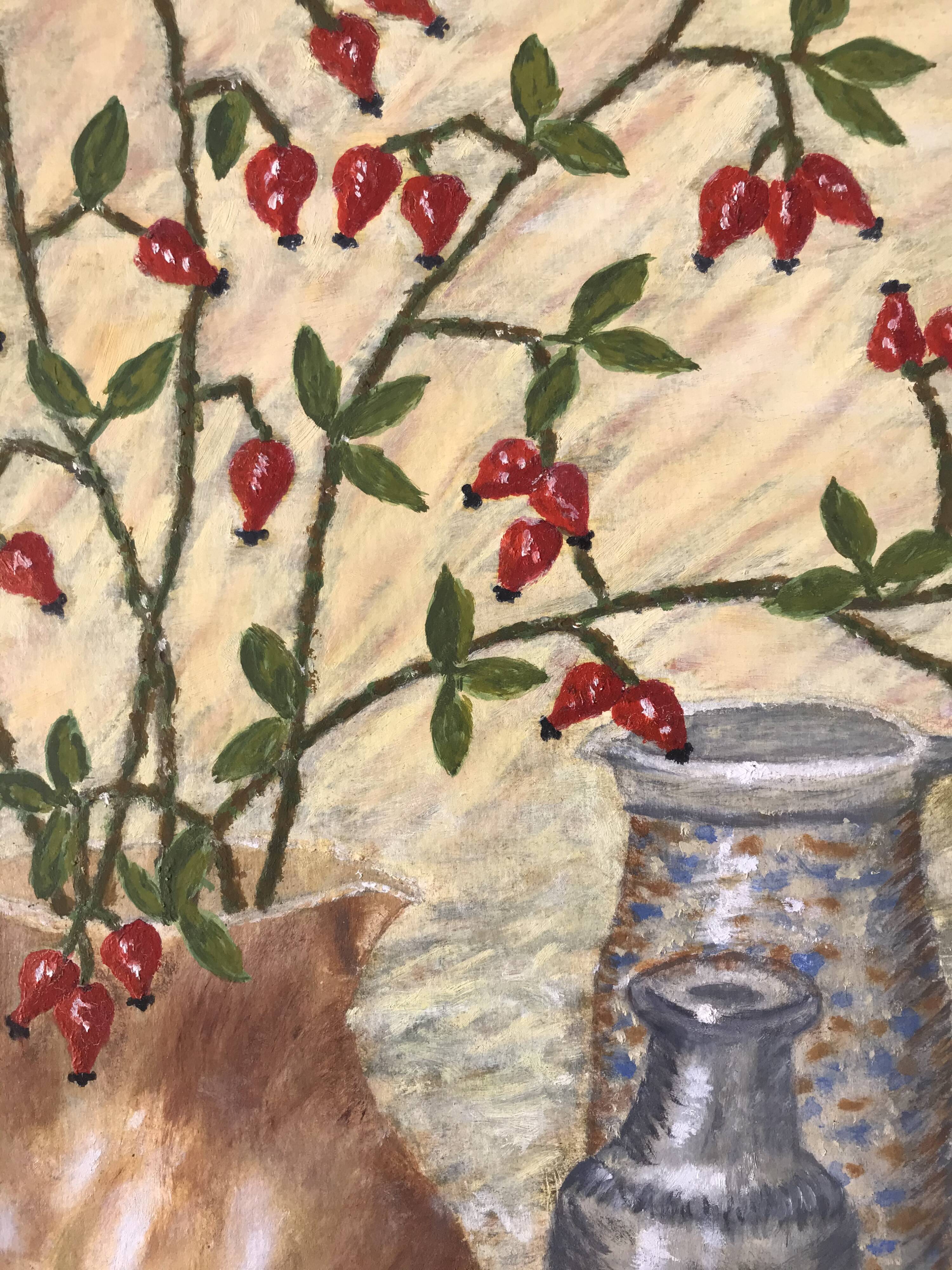 Painting on paper