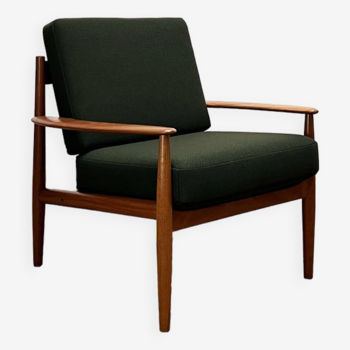 Mid-Century Modern Lounge Armchair in Teak by Grete Jalk for France and Son, 1950s