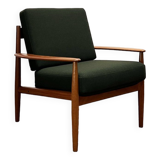 Mid-Century Modern Lounge Armchair in Teak by Grete Jalk for France and Son, 1950s