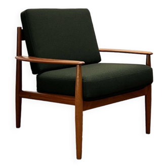Mid-Century Modern Lounge Armchair in Teak by Grete Jalk for France and Son, 1950s