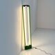 Green floor lamp by Gian N. Gigante for Zerbetto, 1980