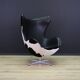 Egg chair de Arne Jacobsen en cuir de vache